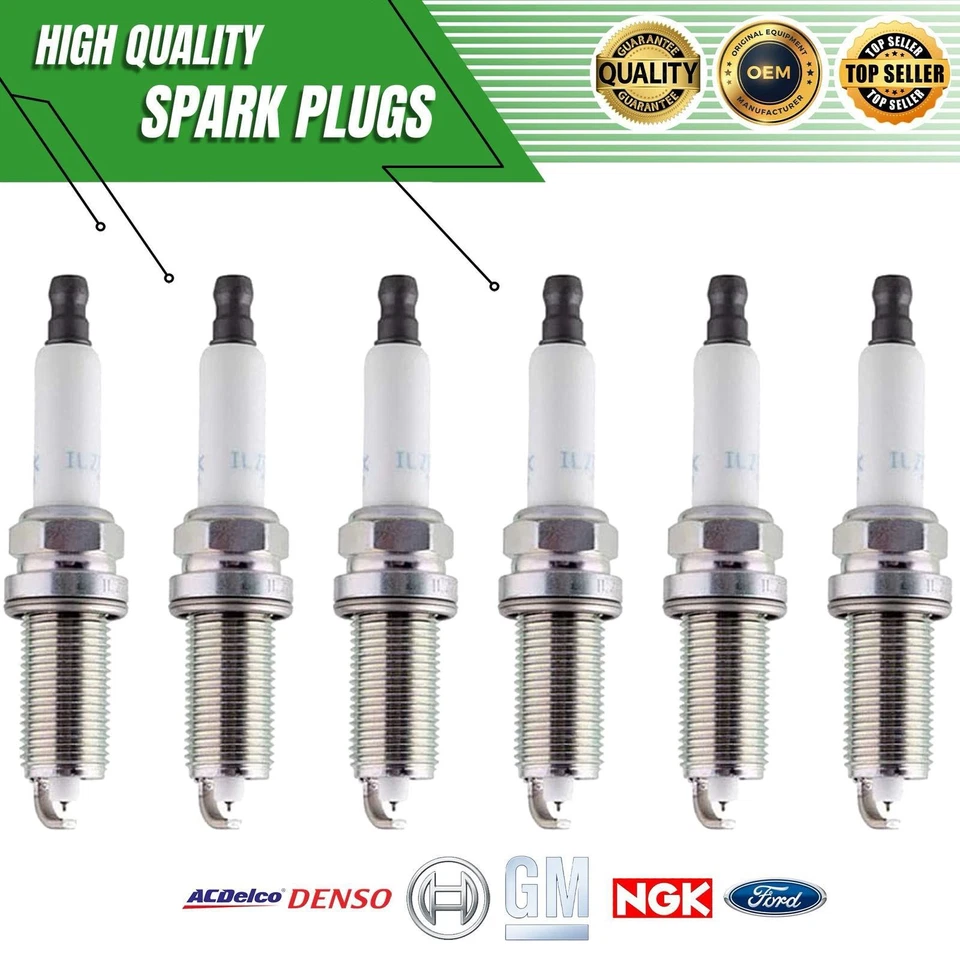 6x Bujías NGK genuinas para Subaru Outback Toyota Avalon BMW X3 2001-19 3,5 L Foto 1 de 4