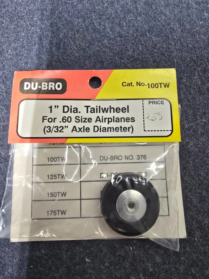 100tw Tail Wheel 1" Dubq0945 DuBro Products