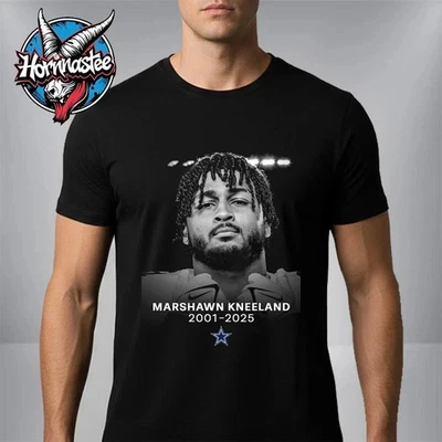 Camiseta unisex RIP Marshawn Kneeland jugador fallecido 2001 2025 Foto 1 de 3
