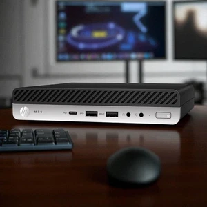 HP G4 Mini Intel 6-Core i5 16GB 512GB NVMe SSD Wi-Fi HDMI Windows 11 Pro - Picture 1 of 8