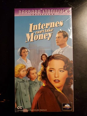 Internes Can't Take Money (VHS, 1937) - 1995 release - NEW - SEALED - Image 1 of 2