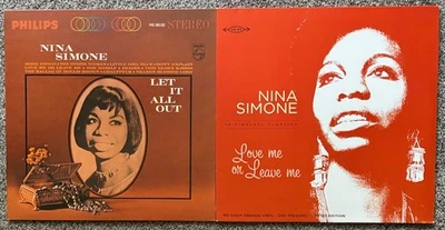 Nina Simone Vinyl Record Lot Love Me Or Leave Me (2018) Let It All Out (2016) NM - Image 1 of 4