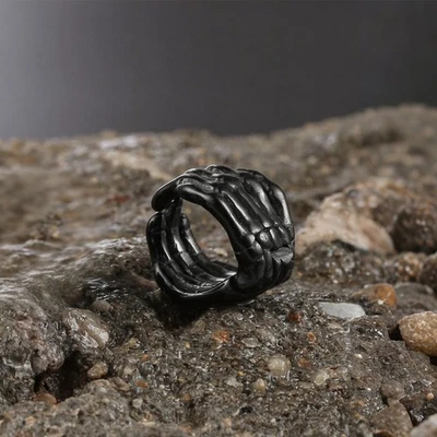 1 PIEZA 316L Acero Inoxidable Nuevo Puño Lóbulo Esqueleto Clip de Mano en Camilla de Cartílago Foto 1 de 4