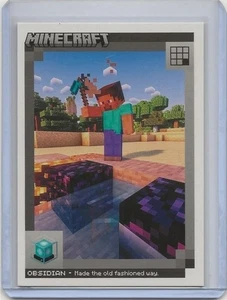2024 Crafting Chronicles Beacon Ingredient #9 Obsidian Panini Minecraft #81 - Picture 1 of 2