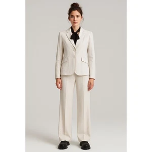 Lorena Antoniazzi Silk-Cotton Textured Blazer – IT 42 (US ~6) – Deadstock / NWT  - Picture 1 of 8