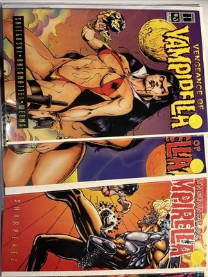 Vengeance Of Vampirella 5 Issue Lot - Harris Comics - Vintage 1994 - Image 1 of 4