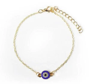 Armband Armkette türkisches magisches Auge Nazar Evil Eye mavi boncuk Boncugu - Bild 1 von 1