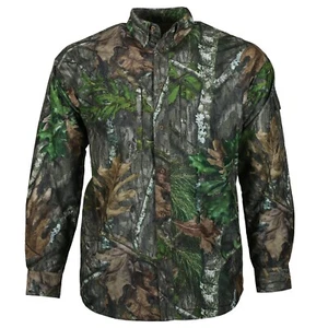 Gamehide's Elimitick Men's Tick Repelling Ultra-Lite Camo Hunting Shirt - Picture 1 of 7