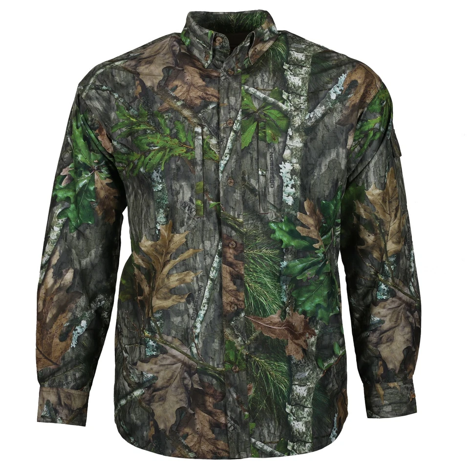 Gamehide's Elimitick Men's Tick Repelling Ultra-Lite Camo Hunting Shirt - Image 1 of 1