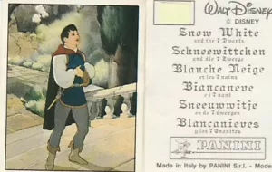 BIANCANEVE E I 7 NANI # 022 (Figurine Panini - con velina originale - anno 1994) - Picture 1 of 1
