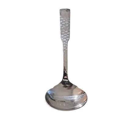 Stanley Roberts Plymouth Cove Hammered Gravy Ladle 6 Inch - Image 1 of 4