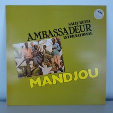 Salif Keita, Ambassadeur International ‎– Mandjou Album LP CEL 6721 Rare NM/EX