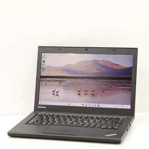 Lenovo ThinkPad T440 Windows 11 14" HD Laptop Intel i5 4300U 8GB 256GB SSD WiFi - Picture 1 of 18