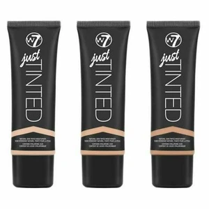 W7 Just Tinted Natural Skin Tinted Moisturiser Choose Shade - Picture 1 of 5
