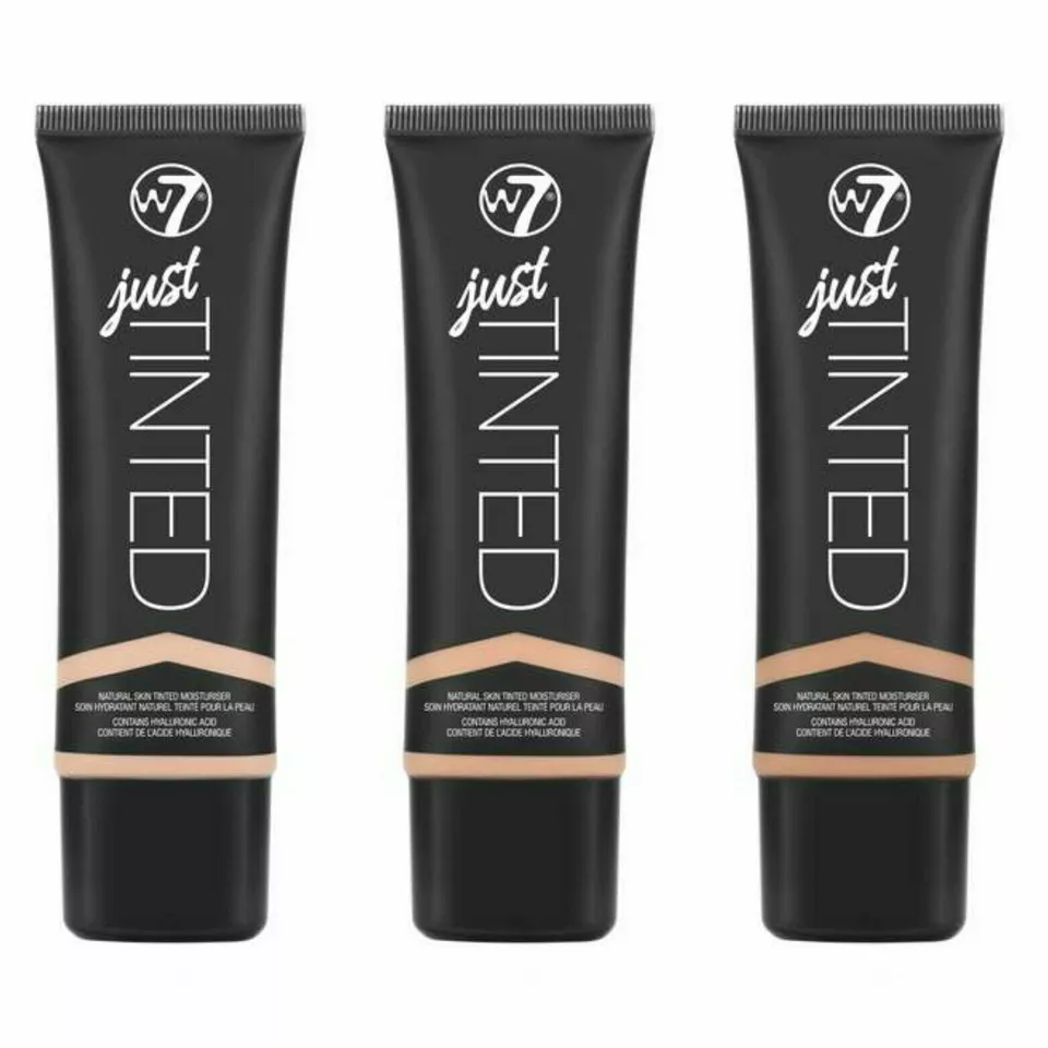 W7 Just Tinted Natural Skin Tinted Moisturiser Choose Shade - Image 1 of 1