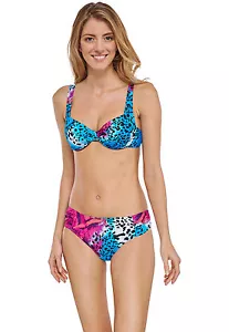 SCHIESSER AQUA Damen Bügel-Bikini Gr. 38 40 42 44 M L XL XXL Cup B C D Bademode - Bild 1 von 5