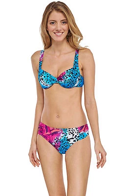 SCHIESSER AQUA Damen Bügel-Bikini Gr. 38 40 42 44 M L XL XXL Cup B C D Bademode  - Bild 1 von 4