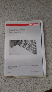 Miele Bedienungsanleitung WDA 110 - Bild 1 von 2