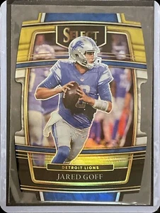 Jared Goff - 2021 Panini Select - Die Cut - Tri-color Prizm #13 - Bild 1 von 1