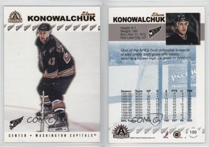 2001-02 Pacific Adrenaline Steve Konowalchuk #199
