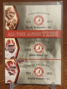 2012 University of Alabama All-Time Alumni Trios Ozzie Newsome Julio Jones HOF - Picture 1 of 2