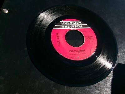 Simon & Garfunkel 45 Columbia HOF Kodachrome/Love Me Like a Rock 1973 EX - Image 1 of 2