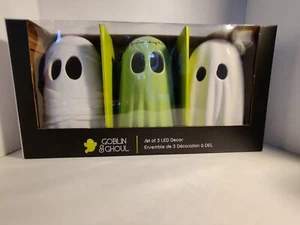 Goblin & Ghoul 3 LED Light Up Halloween Ghost Viral Frankenstein Green Mummy NEW - Bild 1 von 1