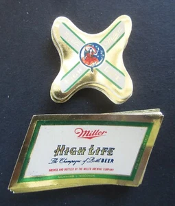 Lot of 10 Old Vintage - MILLER HIGH LIFE - BEER - Foil LABELS - Milwaukee Wisc. - Picture 1 of 1