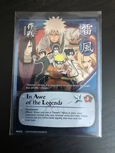 Naruto CCG Promo Foil Carta Missione In Awe of the Legends LP PR 032 - Foto 1 di 2