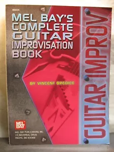Mel Bay's Complete Book of Guitar Improvisation by Bredice, Vincent - Picture 1 of 14