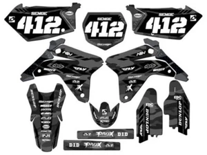 2005-2006 RMZ 450 APACHE Grey Senge Graphics Kit Compatible with Suzuki - Picture 1 of 10