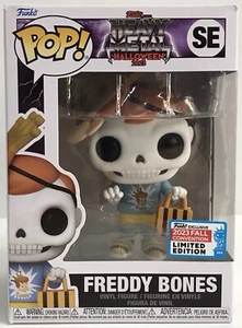Funko Pop! Heavy Metal Halloween 2023 Freddy Bones SE Fall Convention LE - Picture 1 of 8