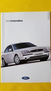 Ford Mondeo LX Zetec S Ghia X car brochure sales catalogue October 2001 MINT - Picture 1 of 6