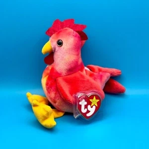 TY Beanie Baby - STRUT the Rooster (6 pulgadas) - Imagen 1 de 1