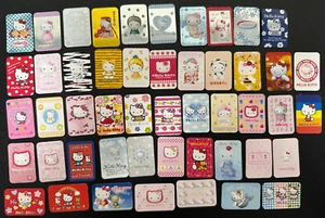 Lindo Lote Conjunto Hello Kity Antiguo Mini Pegatina Holo Regulador Sanrio Japonés BANDAI - Imagen 1 de 6