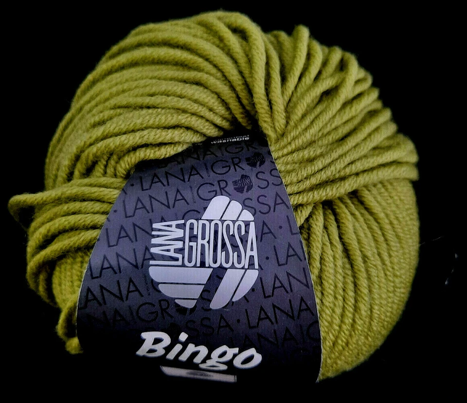 (110 € /kg):  50 g Bingo, Lana Grossa,  partie 5154 Fb. grün 148 #5478 - Bild 1 von 1
