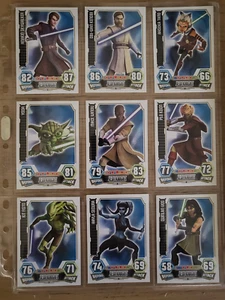 PICK YOUR MISSING Topps Star Wars Force Attax Series 3 Force Attax 3 Cards 2012 - Picture 1 of 7