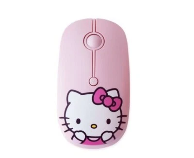 Hello Kitty Low-Noise Wireless Mouse Ver2 - Pink - Image 1 of 4
