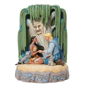 Disney Traditions Figurine 20cm Pocahontas Listen to Your Heart, Whitehill 60119 - Picture 1 of 6