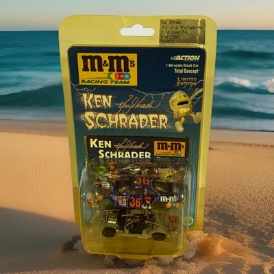 1/64 Nascar Diecast, Ken Schader #36, Halloween 2000, Chassis Car, Action In Box - Image 1 of 3