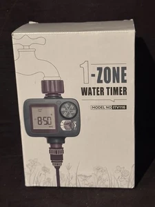 Vimlinc Programmierbare 1 Zonen Wasserzeitschaltuhr Gartenschlauch Sprinkler ITV116 - Bild 1 von 4