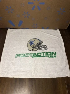 Vintage Dallas Cowboys Fuß Action Rallye Handtuch Made in USA - Bild 1 von 5