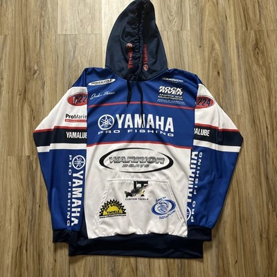 Moletom com capuz YAMAHA FISHING masculino grande barco guerreiro pesca profissional Josh Blosser LEIA - Imagem 1 de 4