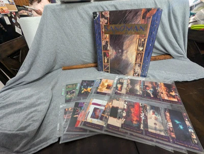 Nearly FULL SET 1994 The Sandman Trading Cards Skybox DC Comics With Binder - Image 1 of 4