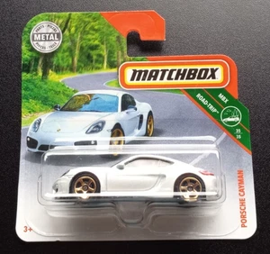 Matchbox seltene weiße Porsche Cayman Felgenfarbe gold aus Sammlung Neu in OVP - Bild 1 von 1
