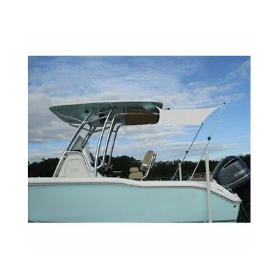 Carver TS4-WHT 4 ft T-Shade T-Top Boat Shade Extension White Foto 1 de 3