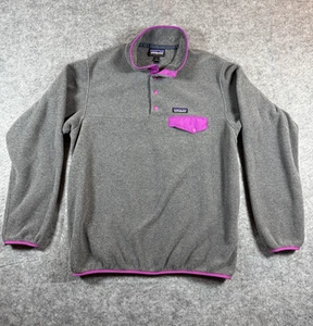 Patagonia Synchilla Snap-T Pullover Sweater Womens Large Fleece Snap Outdoor - Picture 1 of 21