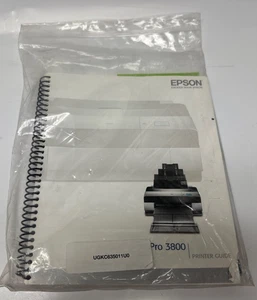 Epson Stylus Pro 3800 Printer  Guide User Manual - Picture 1 of 7