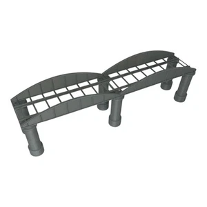 OO Gauge Iron Girder Bridge – 1:76 Scale Model Railway Scenery Accessory - Picture 1 of 5