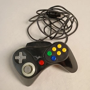 Super Pad 64 Plus Controller P-300 For Nintendo 64 Console - Charcoal Gray - Picture 1 of 5